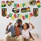 39-Piece Happy Juneteenth Cutouts – Freedom Day Paper Decorations Set with Adhesive Dots for Bulletin Boards, Walls & Party Decor